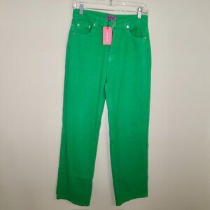 Green Edikted Denim Pants